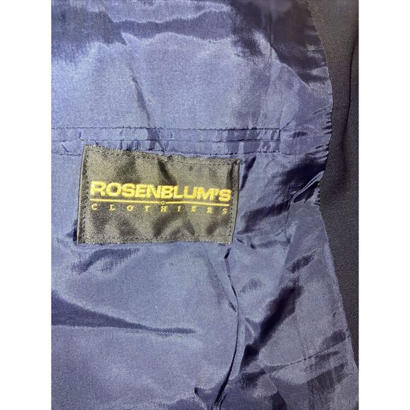 Coppley Wool Blazer Navy Blue 40S Sport Coat, Canada Jacket, Professional Attire - Picture 7 of 16